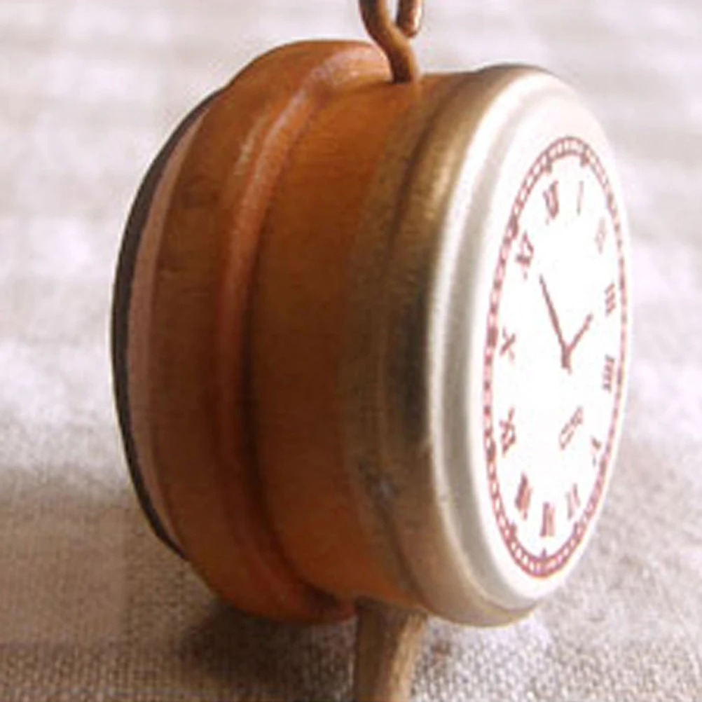 Винтажные деревянные креативные милые штампы лот Детские чернильные часы ретро