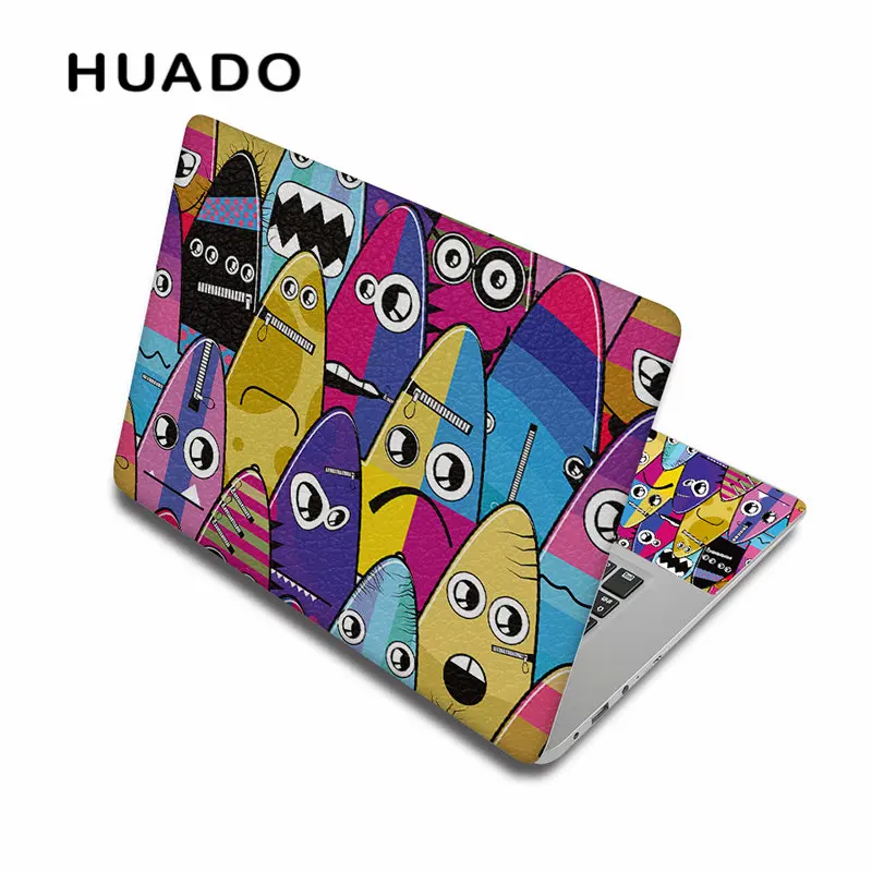 laptop skin 4 Мультяшная наклейка для ноутбука 1" 17" с защитой поверхности, чехол для компьютера, наклейки для ноутбука mac air 13,3/sony/lenovo yoga/asus - Цвет: laptop skin 4