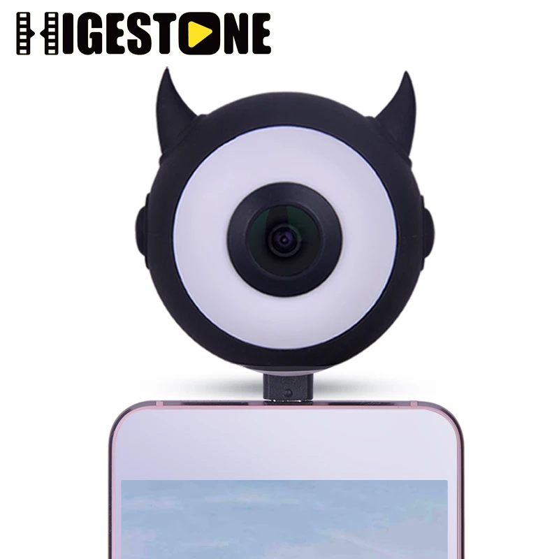 Higestone 2.0MP Мобильный объектив 720 градусов видеокамера панорамная камера Android USB
