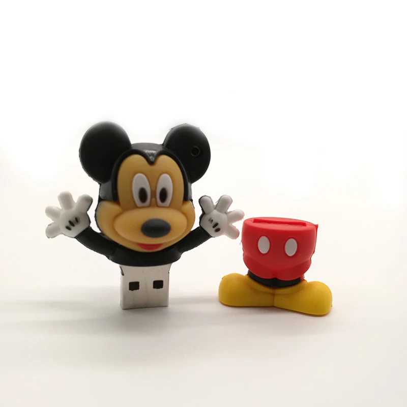 USB флеш накопитель с Микки и Минни милая мышь 64 ГБ 32 16 8 4 Гб прекрасный подарок