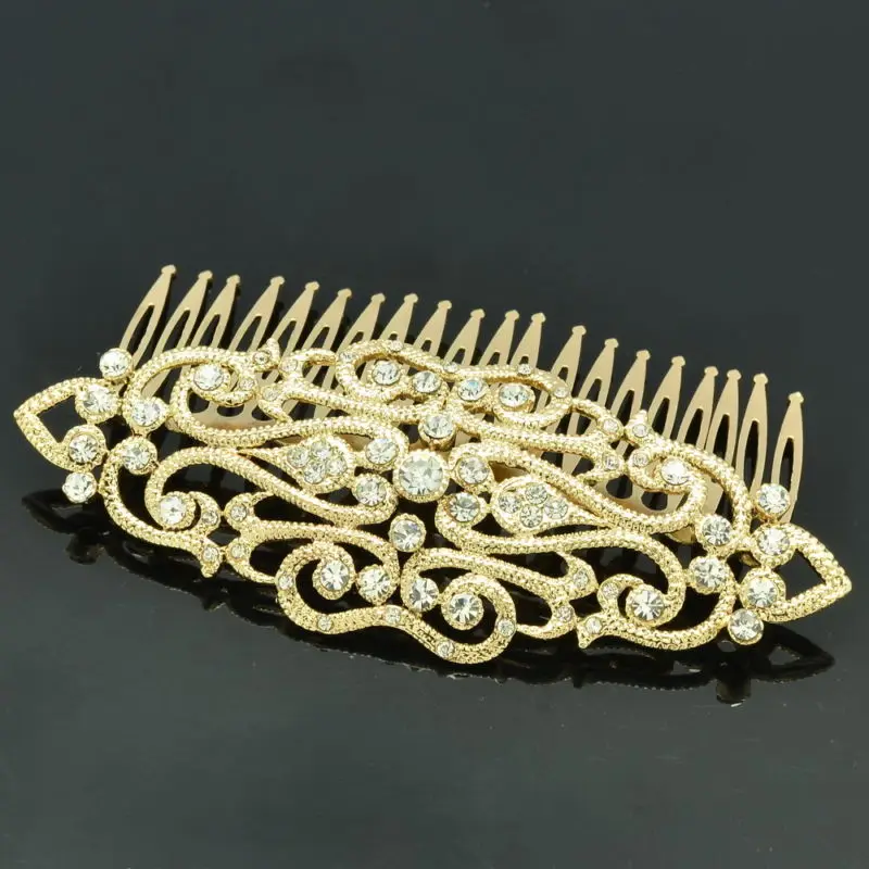 Свадебные шпильки для волос аксессуары стразы дворцовые диадемы расческа женщин