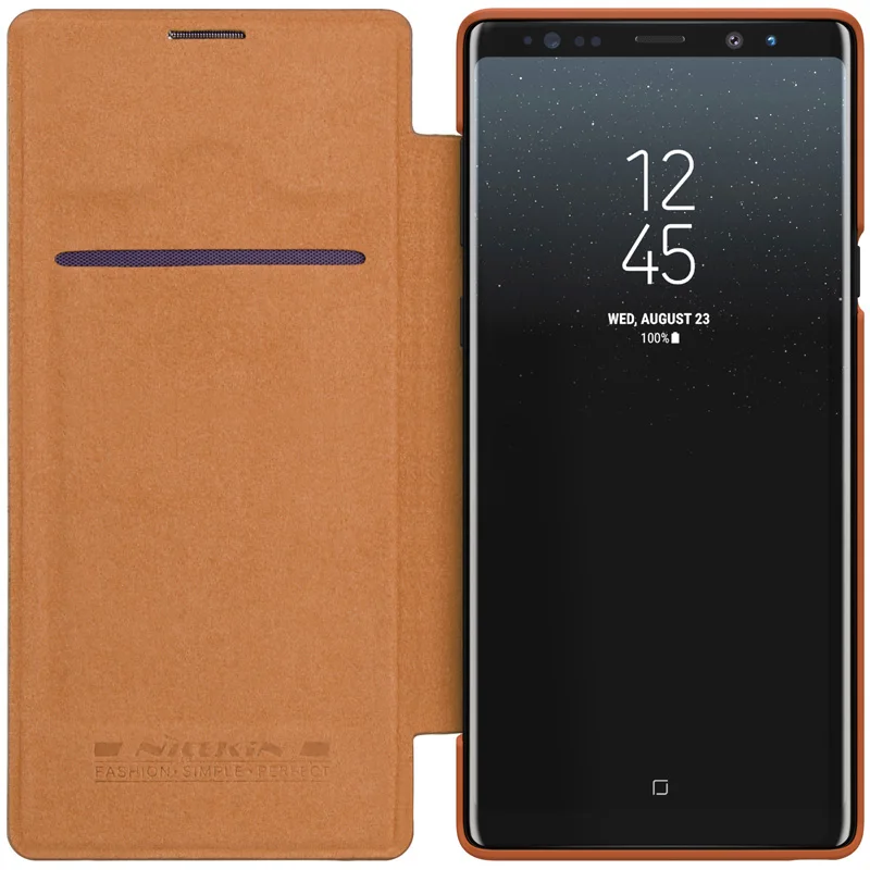 Кожаный чехол-книжка Nillkin Qin для samsung Galaxy Note 9