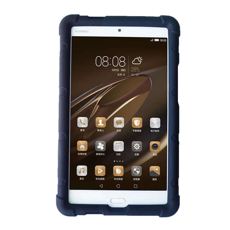 Мягкий силиконовый чехол MingShore для Huawei MediaPad M3 Lite 8 0 Прочный дюйма планшета с