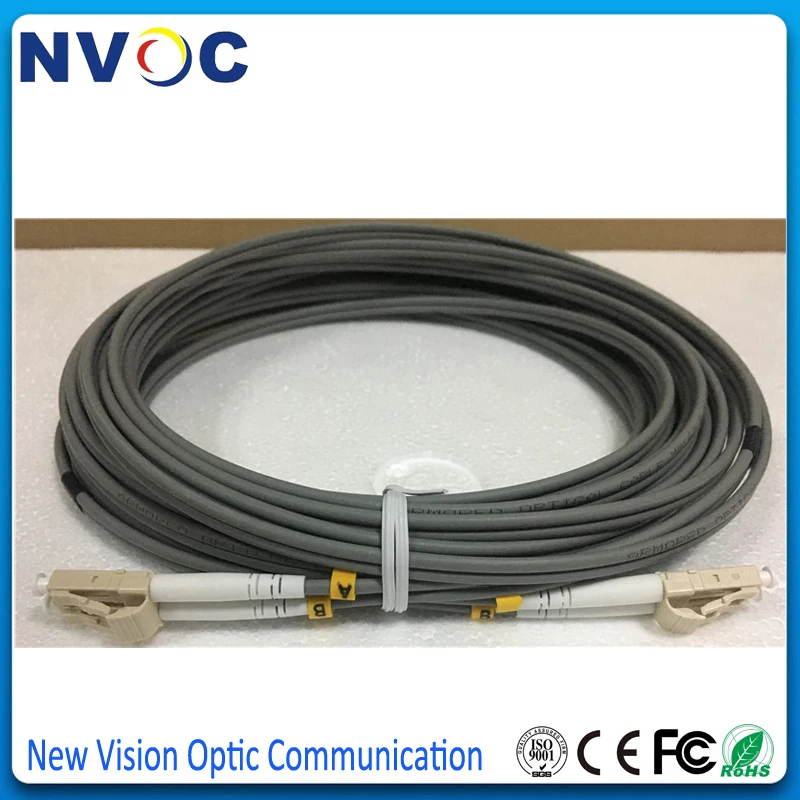4 шт./лот LC/UPC-LC/UPC мм (62 5/125) DX 10 м ПВХ куртка бронированный LCUPC волоконно-оптический