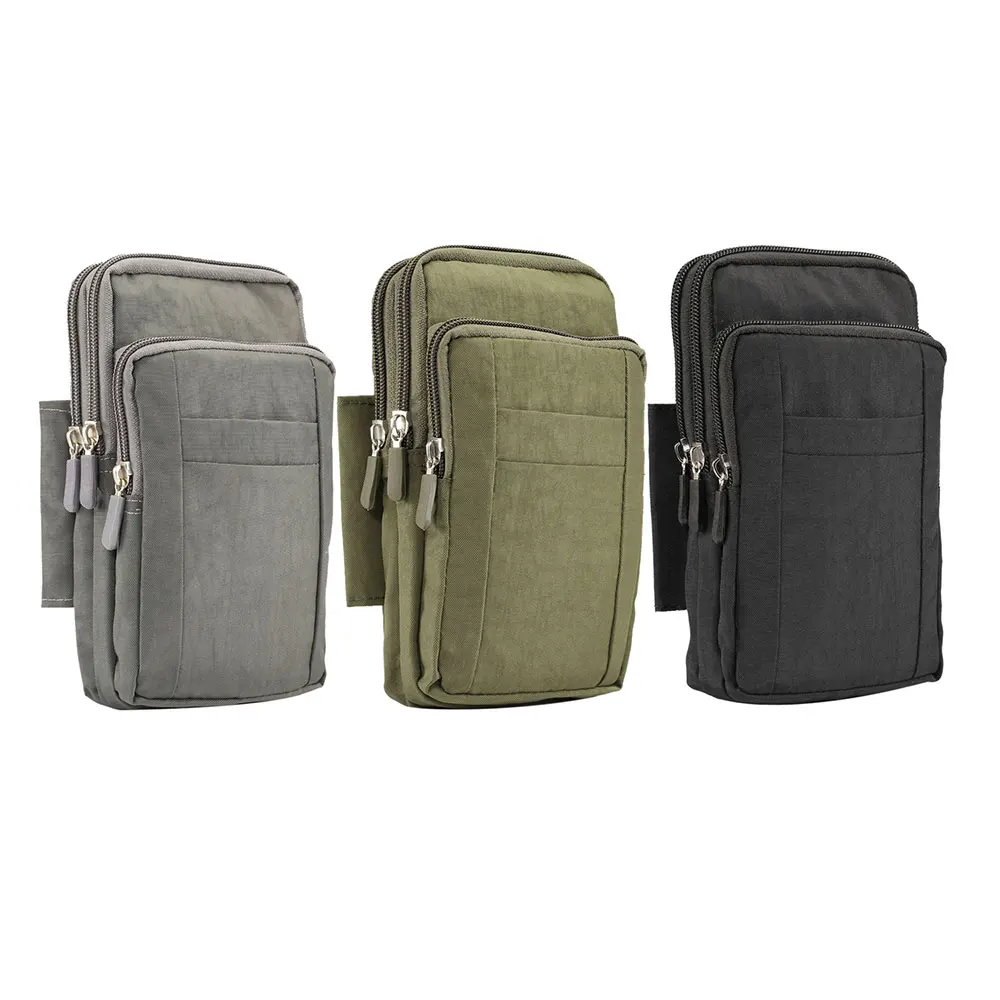 5&quot- 7&quot Nylon Universal Shoulder Bag for Oukitel K7 /K7 Power Climbing Waist Pouch Pocket K10000 Mix k8 WP5000 | Мобильные