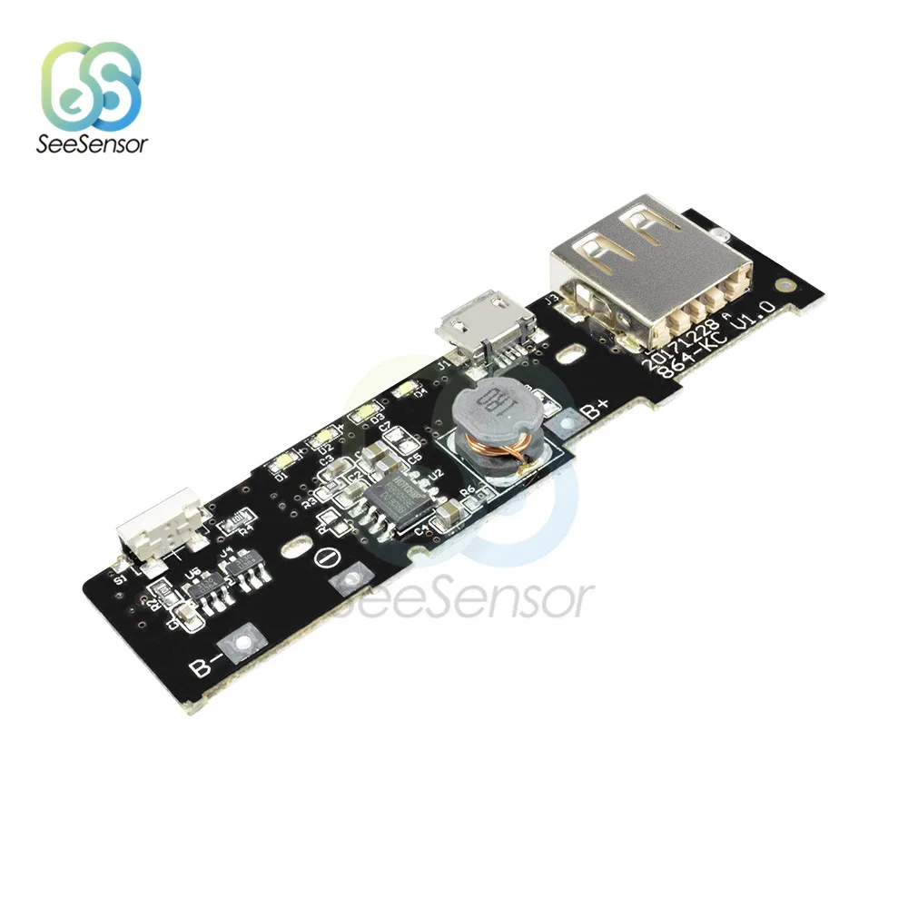 Модуль зарядного устройства для мобильного телефона 5 В 2 А USB печатная плата