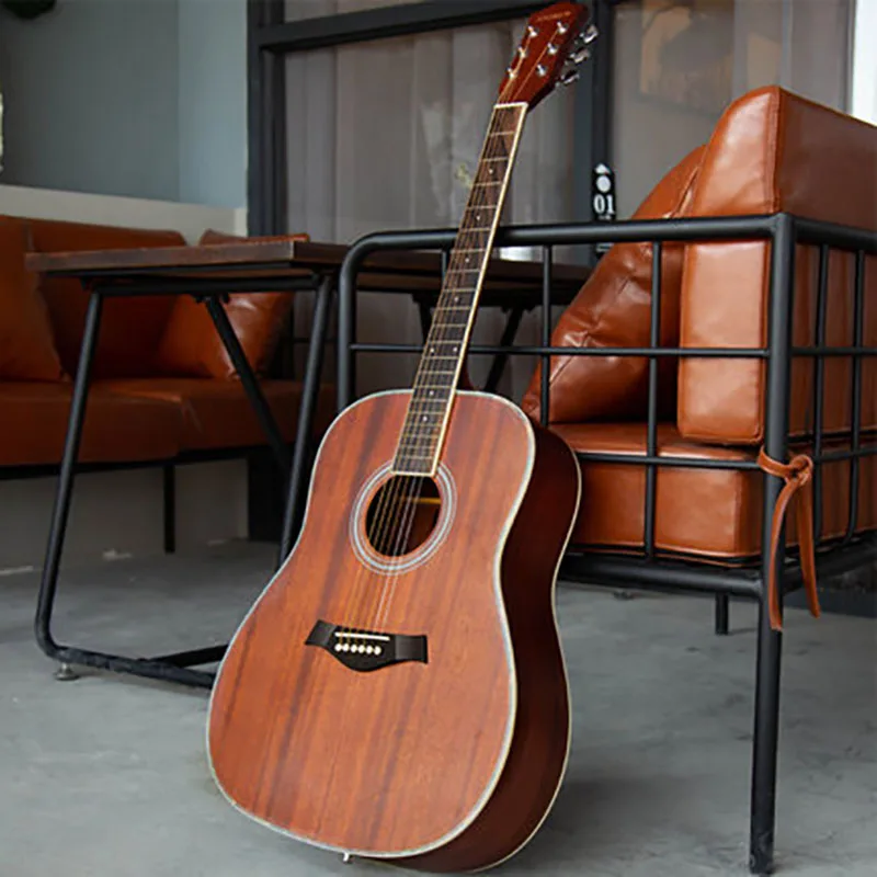 41inch folk guitar beginner or professinal music education 41 inches acoustic classical instruments easy learn | Спорт и развлечения