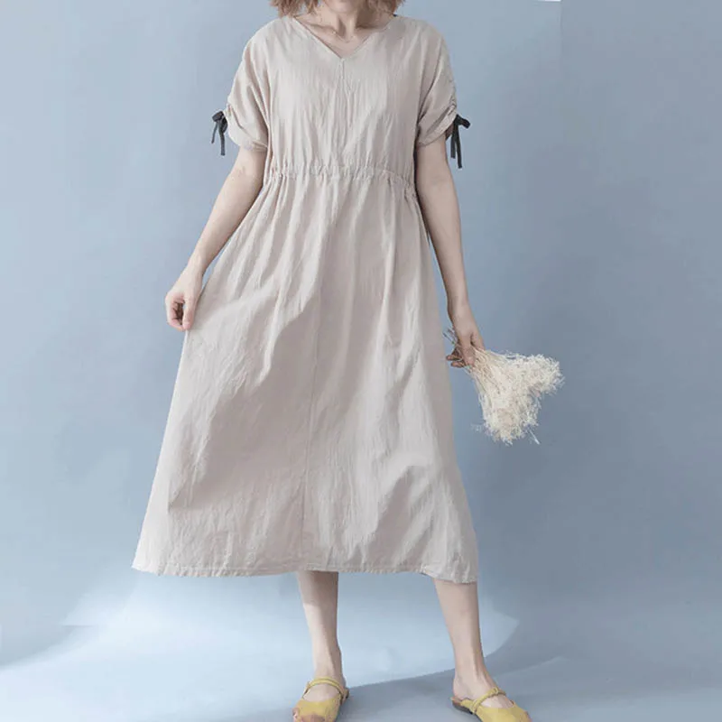 Летнее женское платье большие размеры обхват груди 140 см 7XL 8XL 9XL v образный вырез а