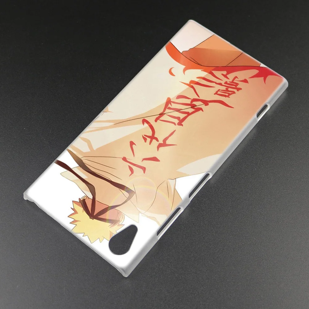 MLLSE Cartoon Sketch Naruto One Piece Case for Sony Xperia M4Aqua M5 E5 X XA XA1 XA2 Plus XA3 XZ XZ1 XZ2 Compact Z5 L1 L2 L3 Hot