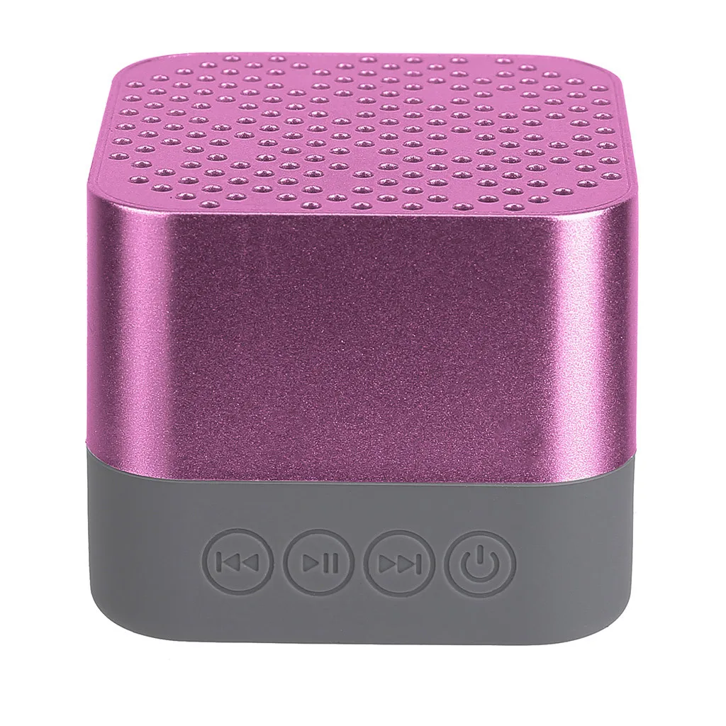VOBERRY Новинка Мини HIFI Портативный беспроводной Bluetooth динамик стерео звуковая панель TF сабвуфер Колонка динамик s с ремешком на руку