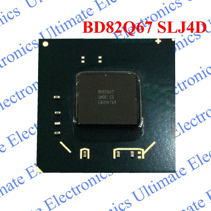 ELECYINGFO Новый BD82Q67 SLJ4D BGA чип|Интегральные схемы| |