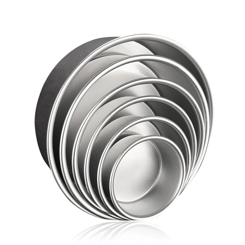 Антипригарная Нижняя посуда для выпечки 8 размеров фотография 2 4 5 6 7 9 10 дюймов