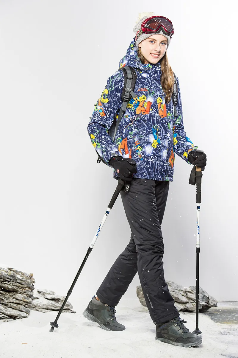 Лыжная куртка ветрозащитная теплая водонепроницаемая|ski jacket women|ski jacketwomen ski |