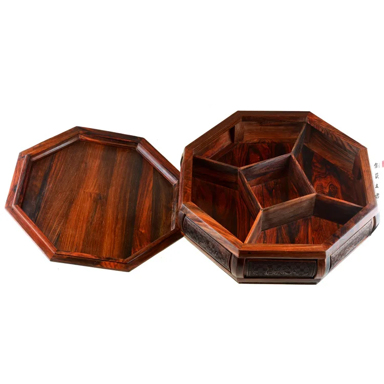 Красное дерево фрукты большой лоток семян дыни конфеты блюдо красное мебель