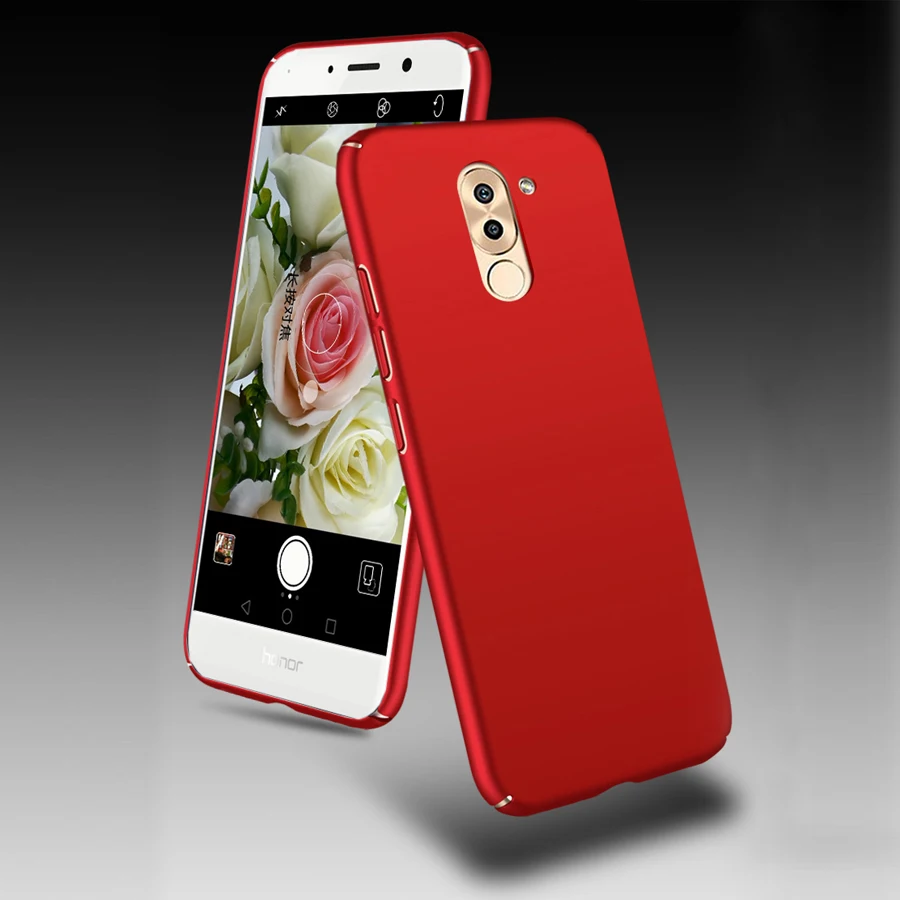 HOTSWEI For Huawei Honor 6X Case 5.5&quot SLIM Candy Color Frosted Hard PC Protective Cover Coque Phone Bag |