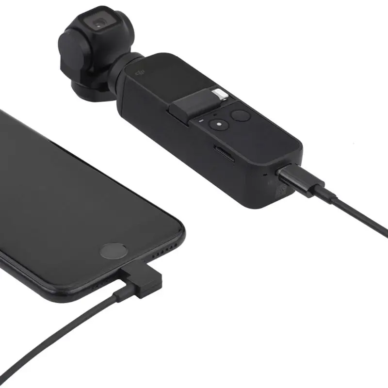 Удлинительный кабель Type-C для зарядного устройства Micro-USB/Type-C DJI OSMO Карманный