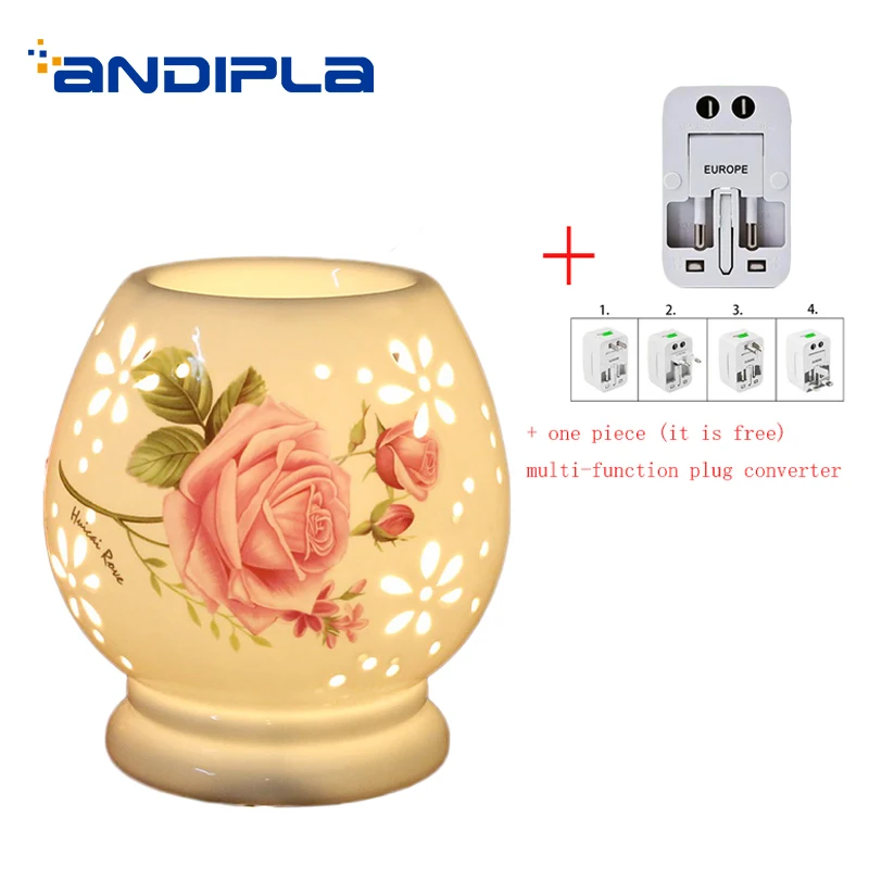 220В керамическая Арома лампа для прикроватного украшения эфирное масло