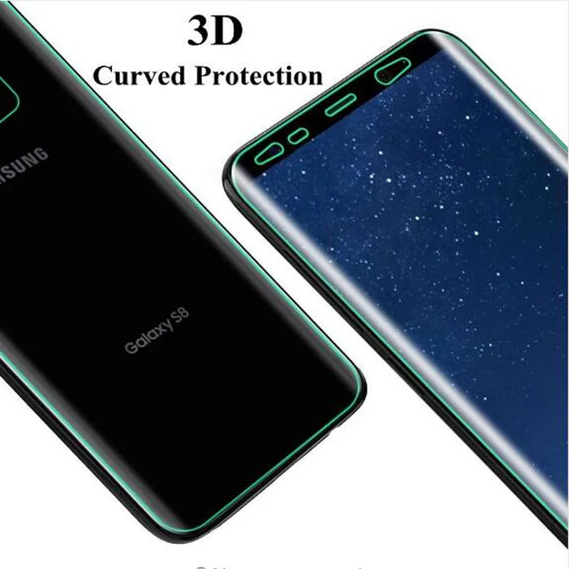 Для samsung Galaxy S9 S8 Plus S7 S6 Edge Защита экрана для Note 8 9 закаленное стекло задняя + крышка