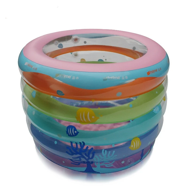 Новинка 2016 года летняя Надувная Детская ванна из ПВХ с разноцветными принтами