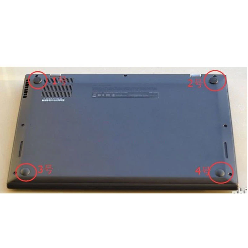 GZEELE Новинка для Lenovo ThinkPad X1 Carbon Gen 2nd 3rd 2014 2015 основа резиновая крышка ног 4 шт./компл.
