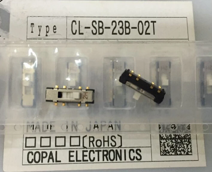 20 шт./лот COPAL cobio CL SB 23B 01 коммутационный переключатель 3 8 pin gear|switch 3|switch toggleswitch switch |