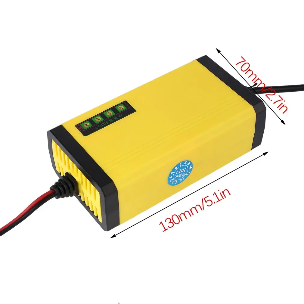 DC 12V светодиодные ленты 2A автомобиля Батарея Зарядное устройство адаптер с светодиодный Дисплей Питание мото Авто Смарт Батарея Зарядное устройство Прямая
