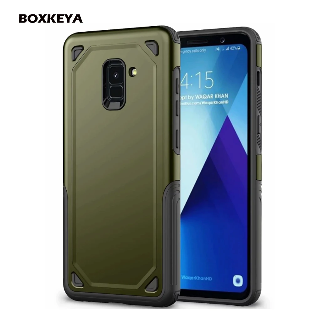 Чехол-броня для samsung Note 9 8 S8 S9 S10 плюс S7 край J3 J5 J7 Pro Prime J4 J6 A6 A8 2018 в стиле милитари