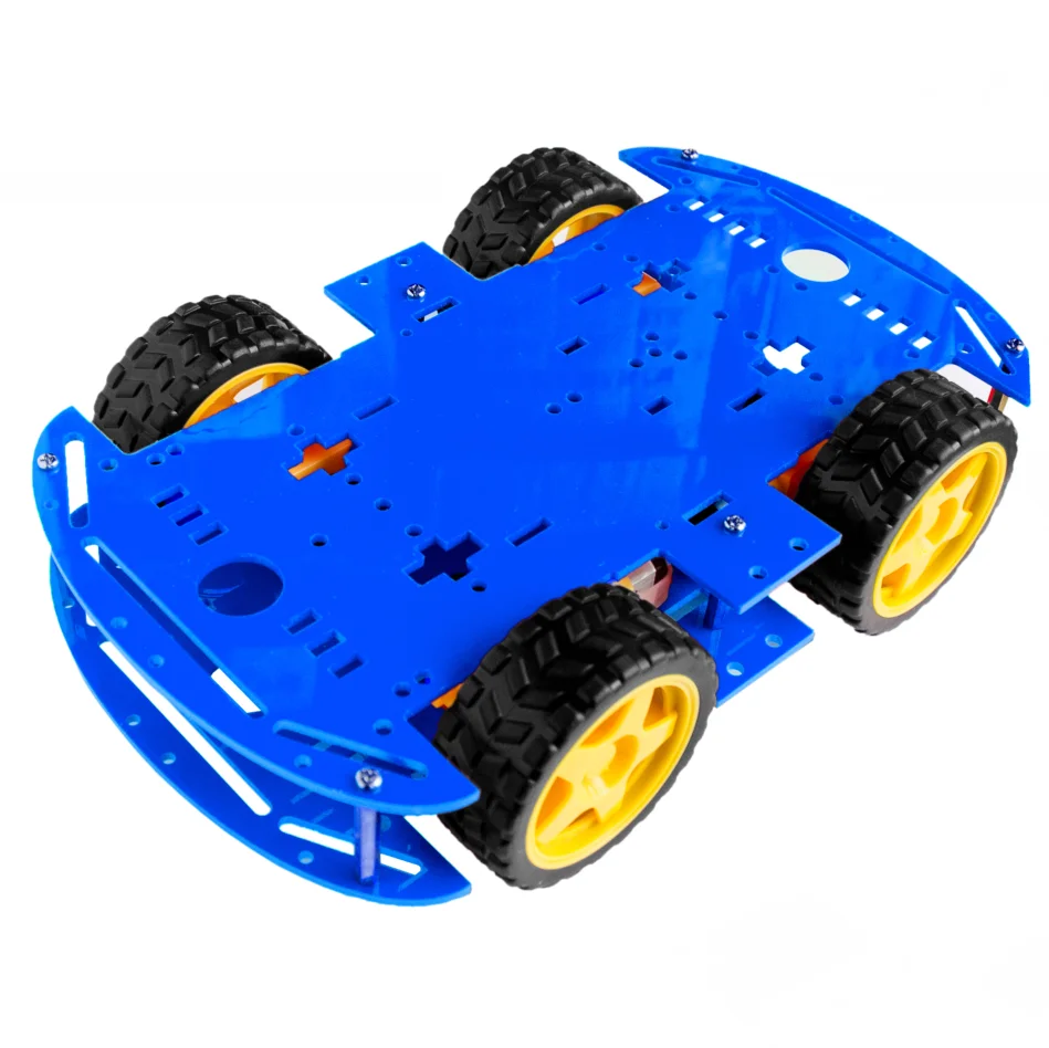 5 видов цветов 4WD умный робот автомобильные шасси для arduino с кодировщиком скорости