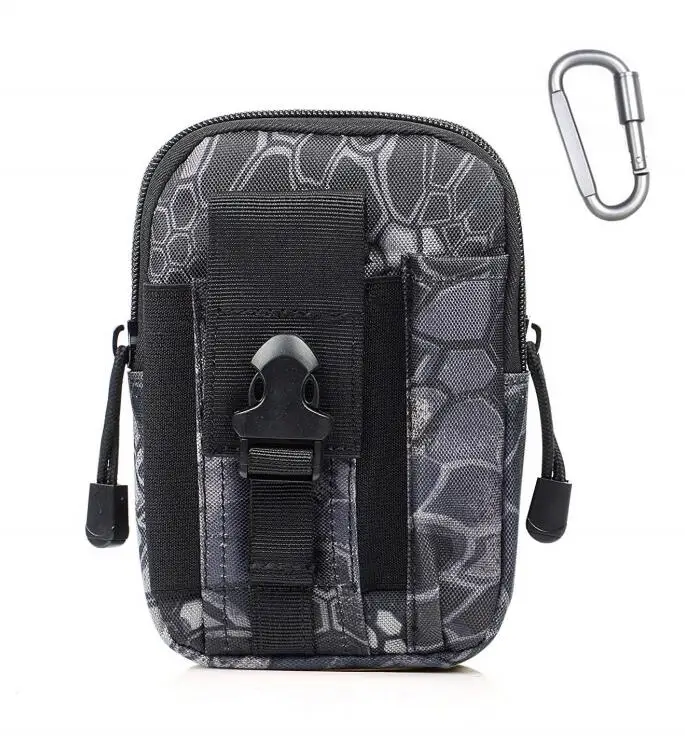 Python Наружная тактическая поясная Сумка EDC Molle поясная сумка для безопасности тактическая Сумка Molle универсальная сумка для EDC гаджет поясная сумка - Цвет: Python