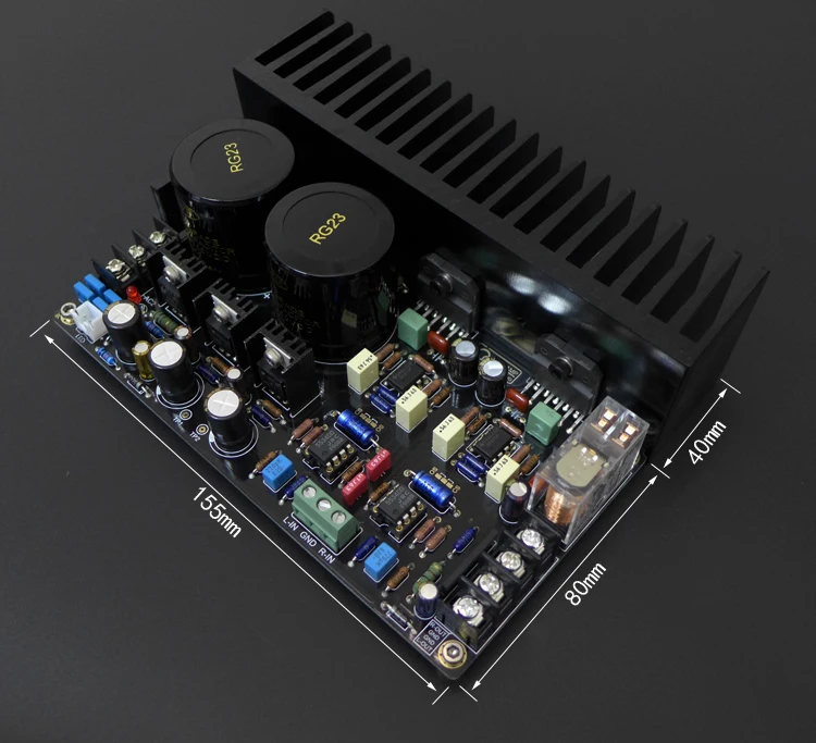 GHXAMP LM3886 усилитель аудио Плата JRC5534DD оп-усилитель Полный DC сервопривод цепи LM317 LM337 регулятор C1237 динамик защиты 68 Вт* 2