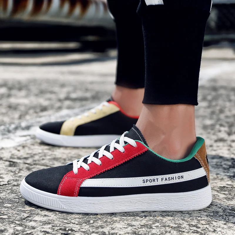 Cularacci модная мужская парусиновая обувь круглый носок со вставками на шнуровке