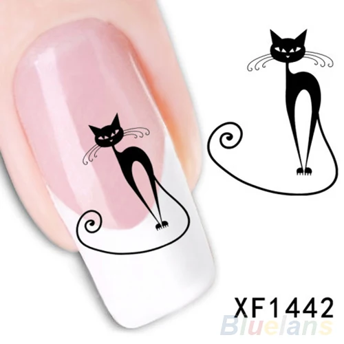 5 Листов Nail Art Наклейки Вода Трансфер 3D Бабочки Советы Украшения Новый|stickers water|nail