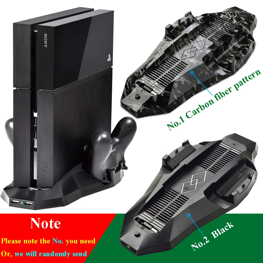 Консоль для PS4 вертикальная охлаждающая подставка джойстика зарядная док