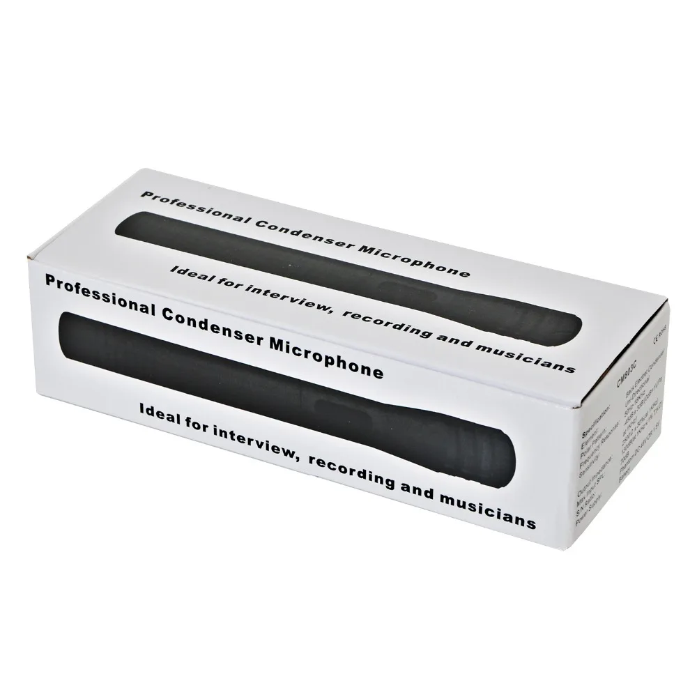 FREEBOSS CK 803 Back Electret конденсаторный микрофон оркестровые инструменты тарелки
