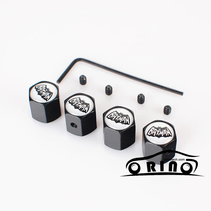Автомобильный Стайлинг Бэтмен автомобильный вентиль шины колеса Крышка крышки