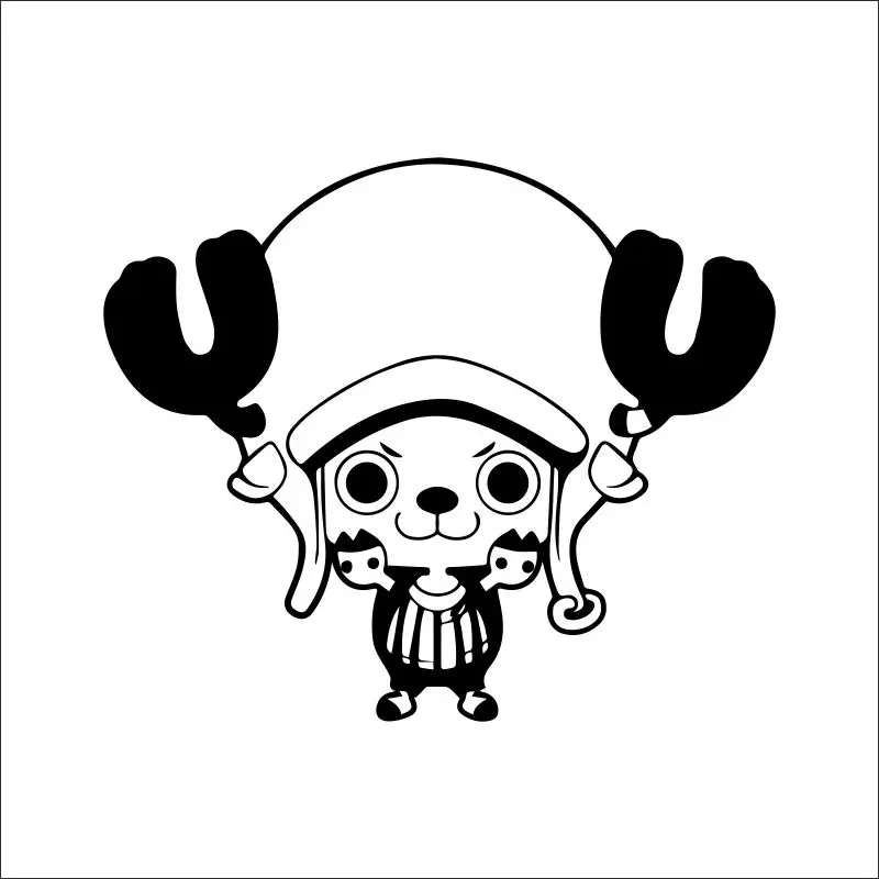 Tony Chopper Наклейка на стену Комиксы и анимация наклейка логотип виниловые наклейки