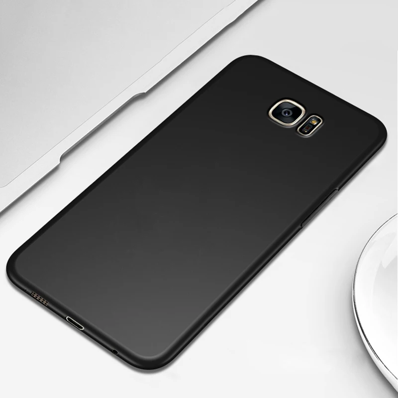 Чехол MAKAVO для Samsung Galaxy Note 5 защита на 360 градусов мягкая силиконовая матовая задняя