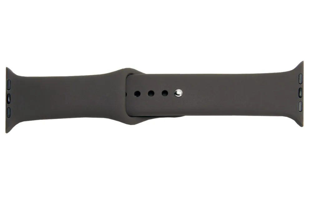 Мягкий силиконовый браслет спортивный ремешок для Apple Watch группа 44 мм 40 мм серия 5 4 3 2 1 браслет для iwatch 42 мм 38 мм аксессуары