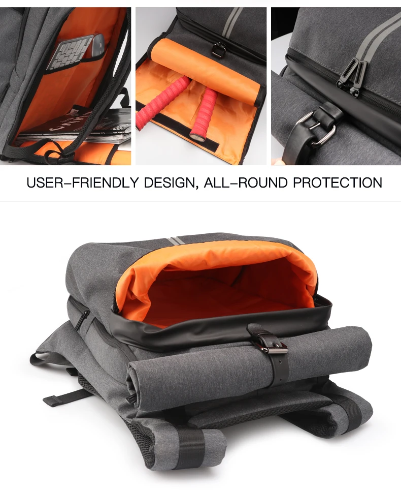 FYUZE Fashion Men Backpack for Laptop 15.6 inch Waterproof Travel Backpack Large Capacity College Student School Backpack