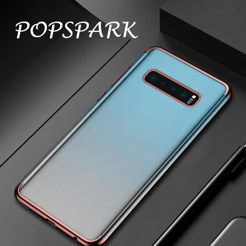Мягкий чехол для телефона samsung Galaxy S10 E ультра тонкий мягкий Силиконовый противоударный чехол для samsung Galaxy S10 Plus S 10 Чехол