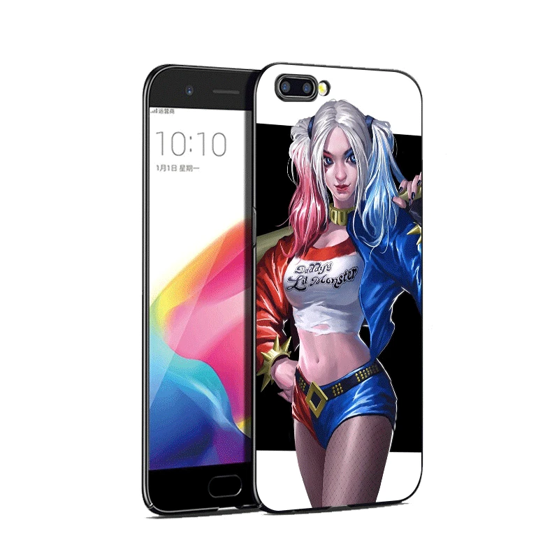 Силиконовый чехол для телефона Harley Quinn OPPO A3s A39 A57 F1s A59 A83 A1 A73 F5 F7 F9 A7X R9S Reno 3 Pro Realme