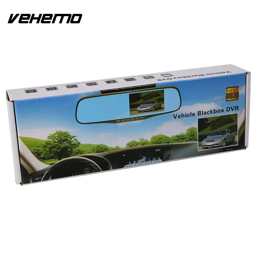 Автомобильный 2 8 дюймовый TFT HD 1080P зеркало заднего вида парковочная камера