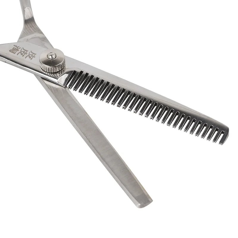 Pet Dog Cat Shears Scissors Grooming Supplies Professional 7 Inch Thinning and Straight Edge for Puppies Kittens | Дом и сад