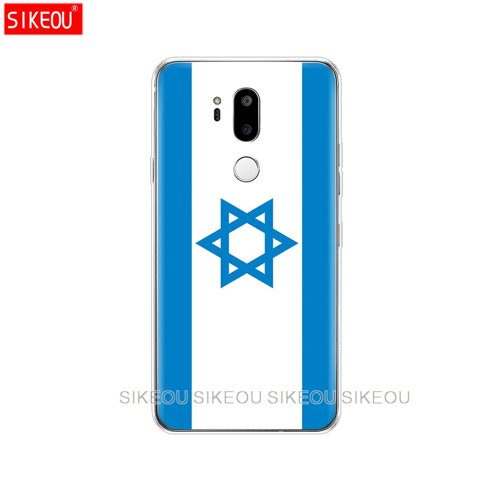 Силиконовый чехол для телефона LG G7 Q8 Q6 G6 MINI G5 V30 V7 V9 k10 k8 X POWER 2 с флагом Азербайджана