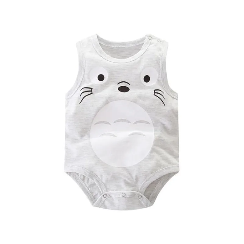 Боди для новорожденных мальчиков и девочек боди без рукавов Одежда хлопковая