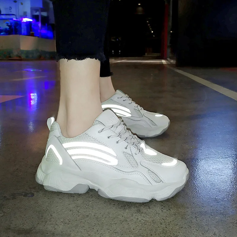 Новые модные кроссовки женская повседневная обувь для тенниса из натуральной