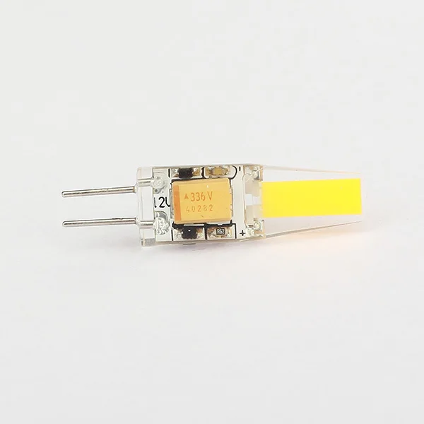 COB LED SMD G4 Светодиодная лампа 6 Вт 12VDC/12VAC/24VDC морской RV Лодка 480-510LM капсула кремния IP