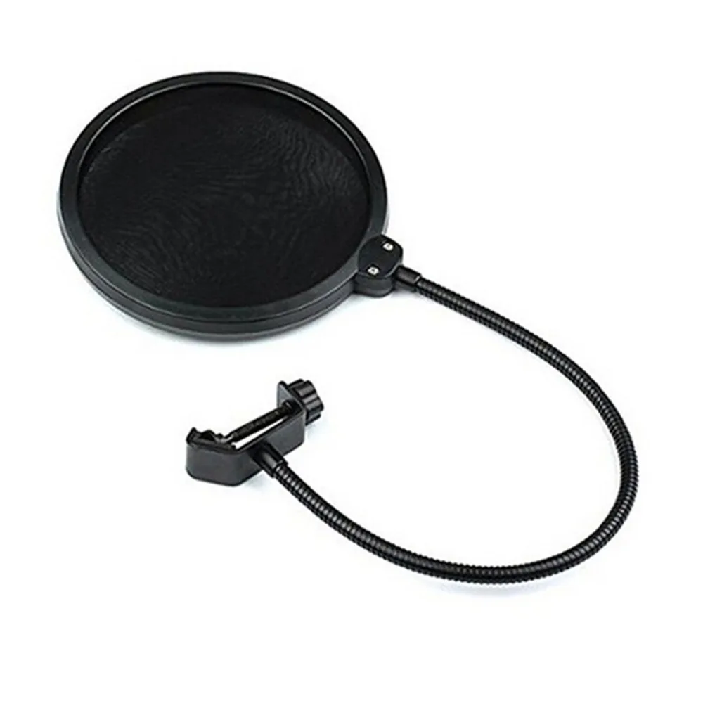 Профессиональный студийный разбрызгиватель микрофона с 6-дюймовым зажимом и