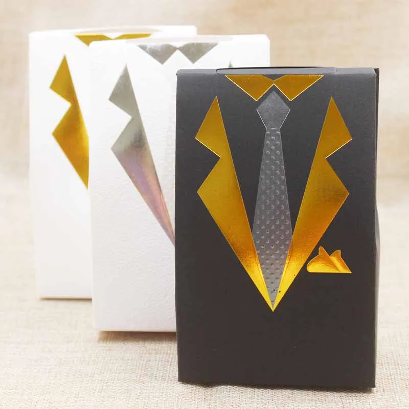 Pattern design paper gold foil gift box candy/wedding favor products package decoration 20pcs per lot | Украшения и аксессуары