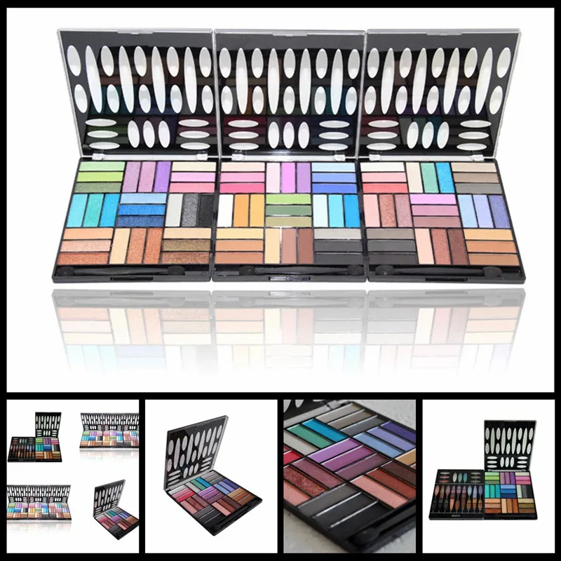 Тени для век 27 Цвет Палитры Профессиональный Макияж долговечный безупречное